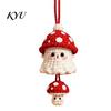 Halloween Gift Ornament Decoration Handmade Crochet Ghost Keychain, Cute Plush Animal Charm for Bags Fashionable Key Keys, Spooky Festive Knitted with