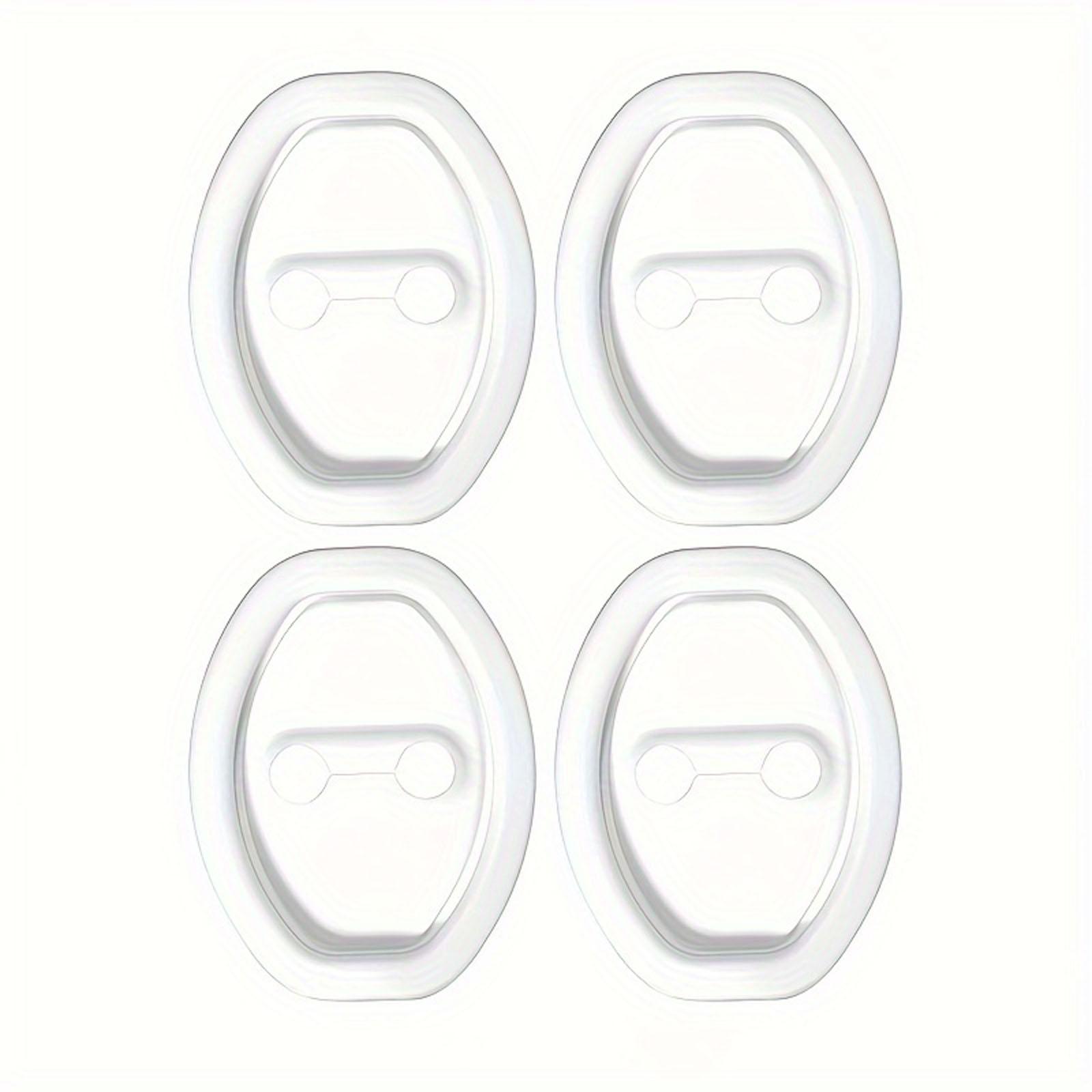 

Silicone Door Lock Buckle Protective Cover, Car Door Lock Absorption Pad, Thickened -collision Sticker One Size белый