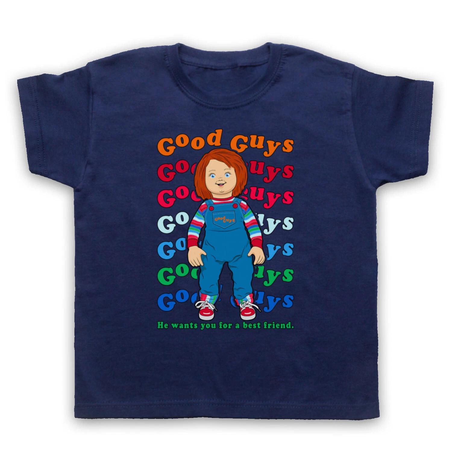 ДЕТСКАЯ ИГРУШКА ХОРОШИЙ ПАРЕНЬ ЧАККИ КУКЛА ЛУЧШИЙ ДРУГ КИНО ИГРУШКА ДЕТИ ДЕТСКАЯ Мальчики Малыш Дети Футболка 110