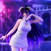 21cm Overlord Albedo Anime Figure Woolen Dress Albedo Action Figure Ainz Ooal Gown Figurine PVC Collection Model Doll Toys