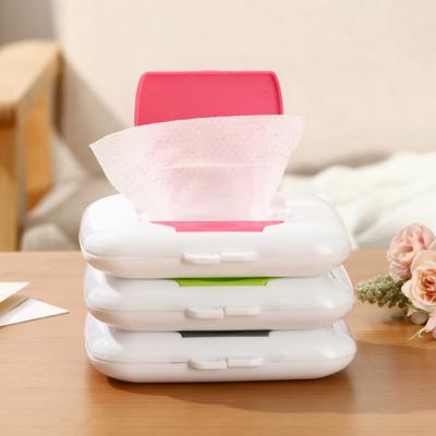 Doos met ophanglus voor vochtige doekjes, draagbare stofdichte reisdoekjeshouder, dispenser voor vochtige doekjes voor baby's, buiten