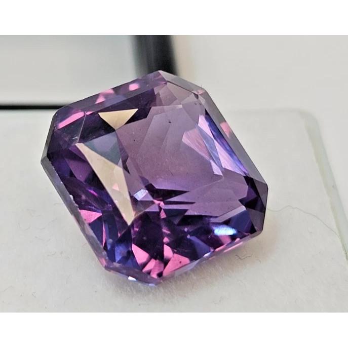 6-7 Ct Natural Alexandrite Color Changing Square Cut Fabulous Loose Gemstone