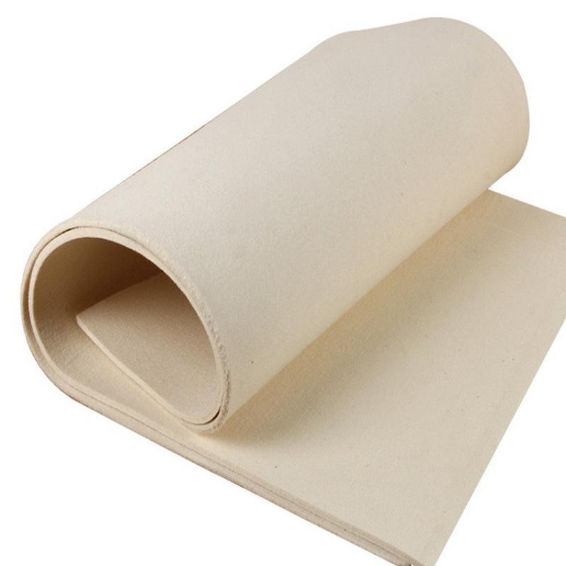

50X100CM Industry Wool Felt Machine Machinery Factory Felt Gear Workshop Oil-Absorbing Sealing Dustproof Blanket Wool Felt Mat Thickness 2MM