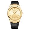 New Fashion Trendy Men's Watch with Waterproof Alloy Circular Dial for Life Business and Leisure Simple Men's Quartz Watch