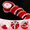 DIY Christmas Decoration Red Ribbons 1/5m Christmas Tree Decoration Ribbon  Christmas Decoration