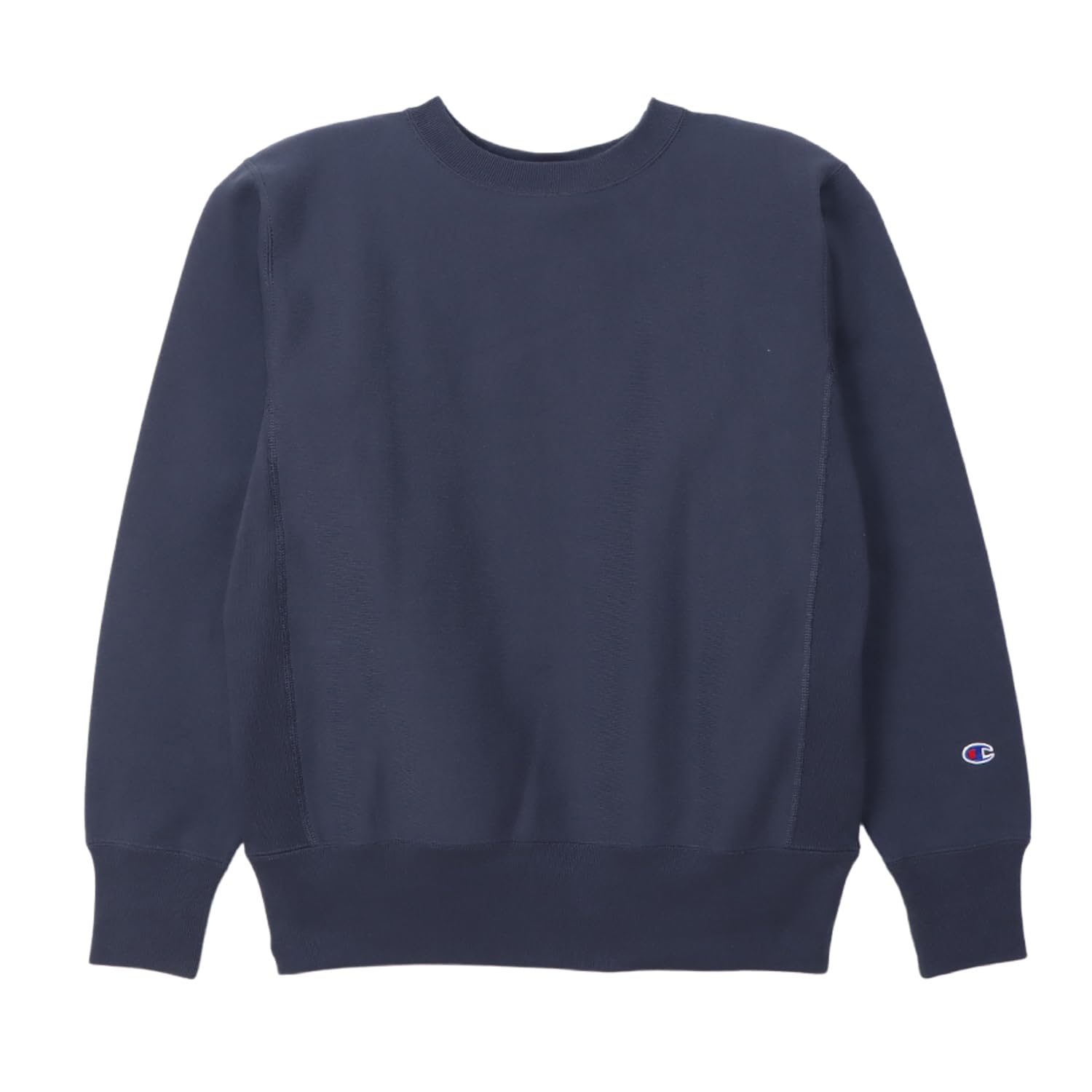 

Champion Reverse Crew Neck Long Sleeve Dark Size Men s 11.5oz Weave® Sweatshirt, Navy, L, C3-Y032