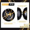MagicYoYo New Design N11 Alloy Aluminum Professional Yo-yo Unresponsive YoYo Ball (Black With Golden) by MAGICYOYO