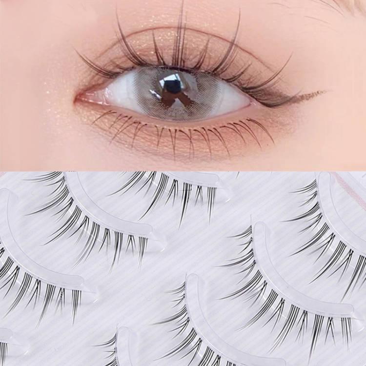 

Накладные ресницы, натуральные и мягкие, 5 пар, многоразовыеМакияж, В комплекте с клеем(4мл)&один пинцет в каждой посылке 01 #