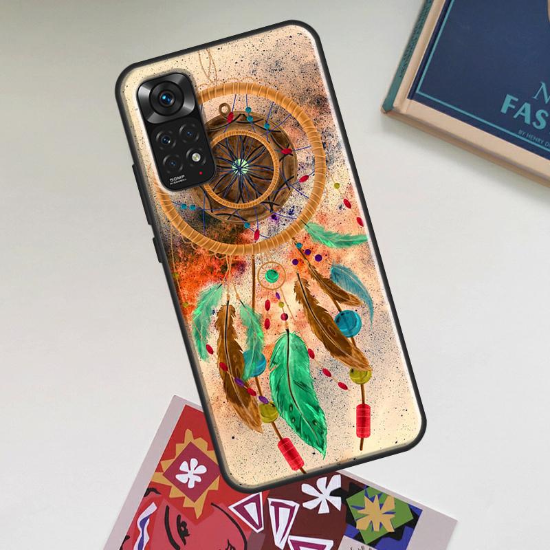 Dream Catcher Case For Xiaomi Redmi Note 14 Pro 13 12 11 9 10 15 Pro Plus Redmi 15 C 14C 13C 10C 12C Cover