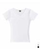 Yuping [Super Soft Tencel] Ndressy Normal Slim V-Neck Short Sleeve T-Shirt