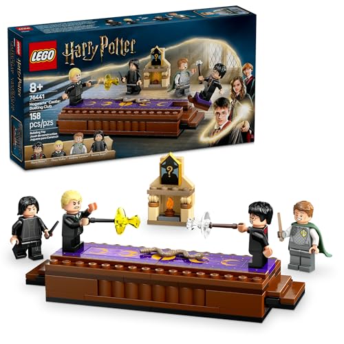 

LEGO Harry Potter Hogwarts Castle: Duel Club Toy, Birthday Gift, Building Blocks, for Boys and Girls, Ages 8, 9, and 10, Elementary School Students, H