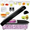 Multi-Function Manual Vegetable Cutter & Grater - Carrot & Potato Slicer