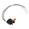Throttle Choke Cable Assembly Dual Control Handles Universal Replacement for John Deere GY20948
