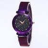 Starry Sky Magnet Watch With Diamond Embellishments For Women And Girls