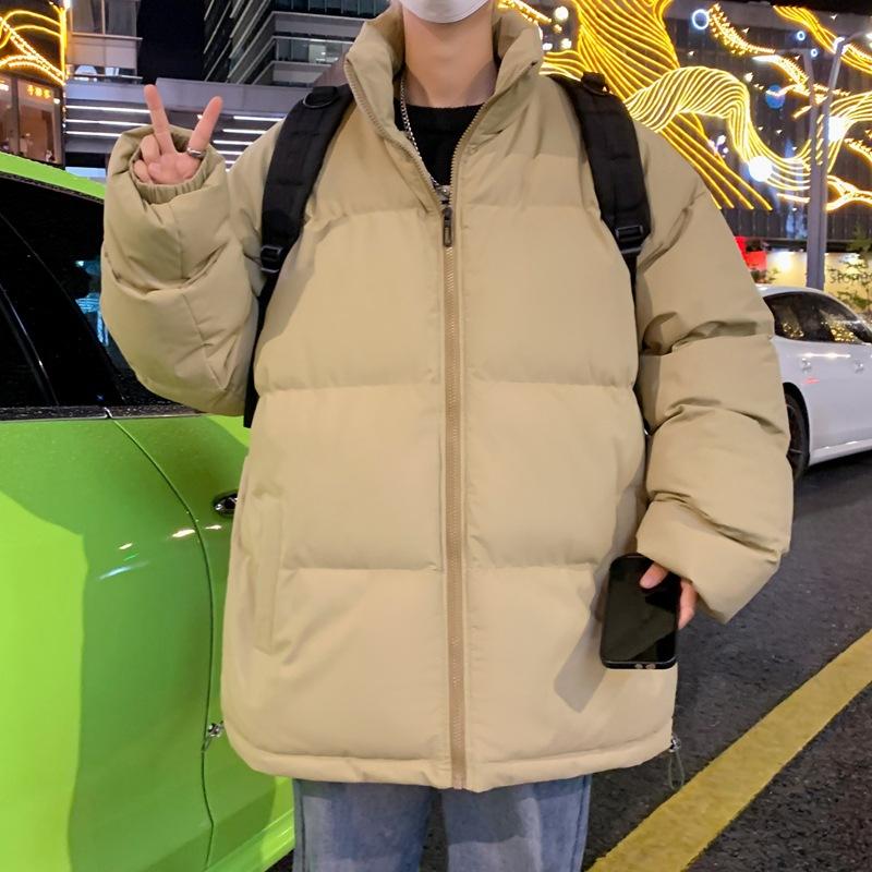 New Autumn and Winter Leisure Sports Versatile Men and Women Couple Cotton Clothes Fake Two Hooded Thickened Warm Cotton Coat