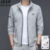 JEEP SPIRIT Men's 2026 Spring/Autumn Stand Collar Casual Jacket