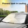 Automotive Car Sunshade Umbrella for Front Windshields Heat Insulation Sun Protection Foldable Windproof Sunshades for CarsWindshield Sunshades 1