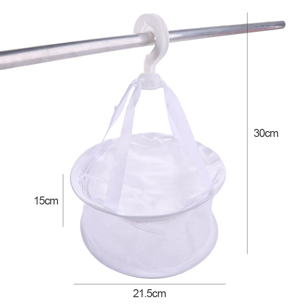 Sponge Mesh Pocket Makeup Puff Holder Drying Net Bag Beauty Egg Dryer Mesh Rack Hanging Basket