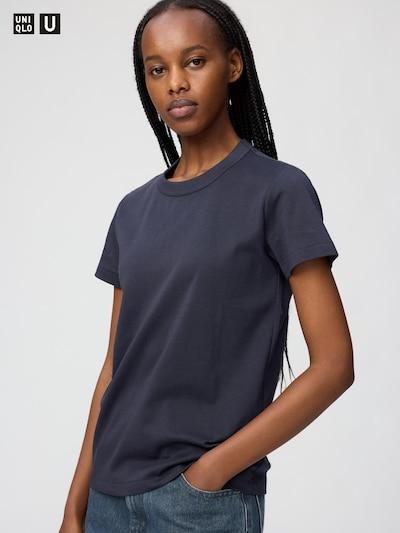 UNIQLO 483456 Women Crew Neck T-Shirt Short Sleeve Basic Casual Top Japan