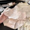 Ladies Spring and Autumn New Lace Cotton 7A Bacteriostatic Extended Crotch Triangle Briefs