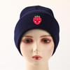 Strawberries Winter Knit Cap Beanie, Cartoon Fruit Skullies Beanies Autumn Versatile Trendy Headwear Knitted Cap Beanie