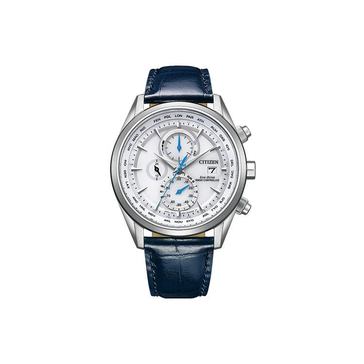 

CITIZEN Ecology Drive Collection Light Powered Quartz Movement Cow Leather Strap Watch Unisex AT8260-18A White
