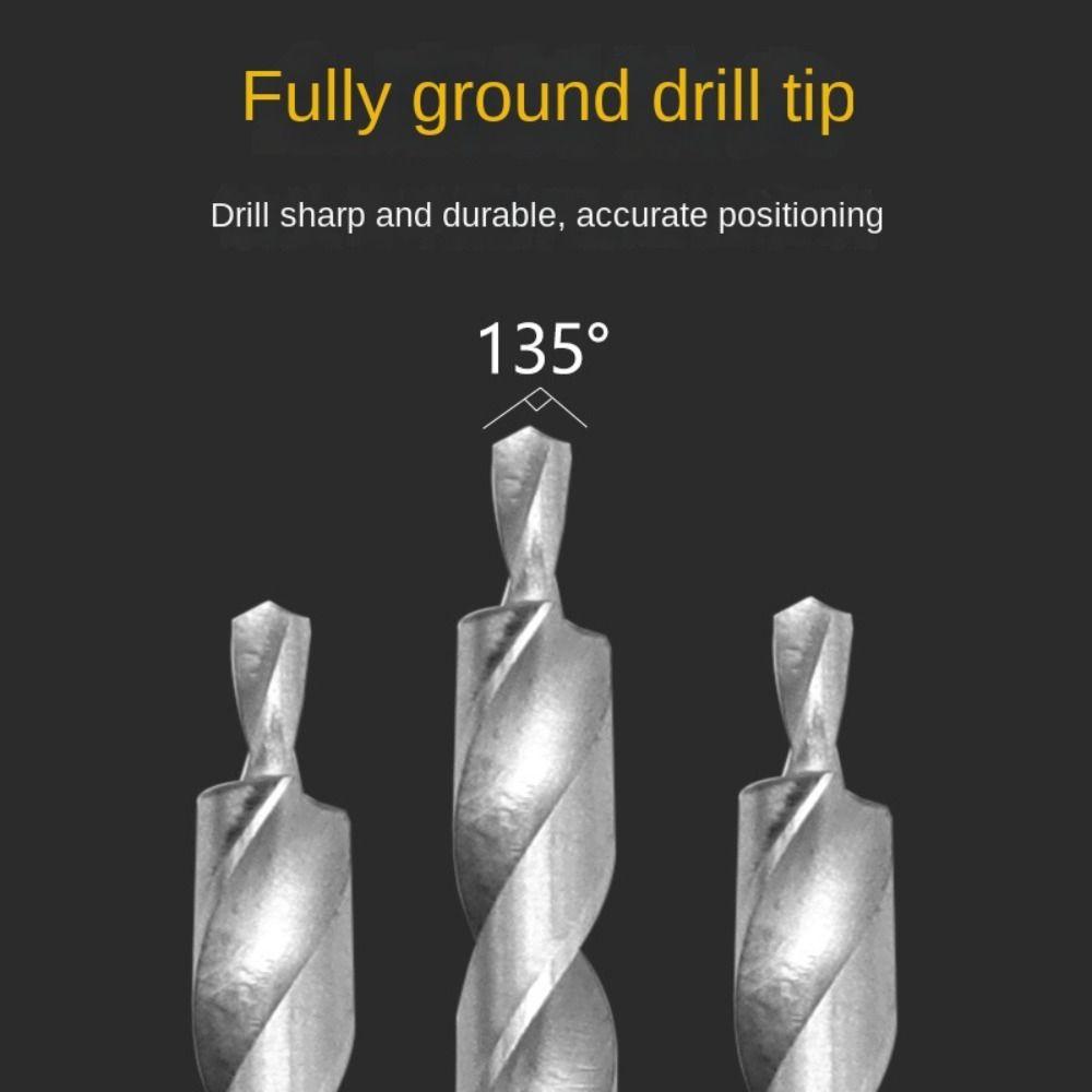 

Silver Step Drills 9mm 9.5mm Second-stage Drills NEW High-speed Steel Tilt Hole 9.5mm