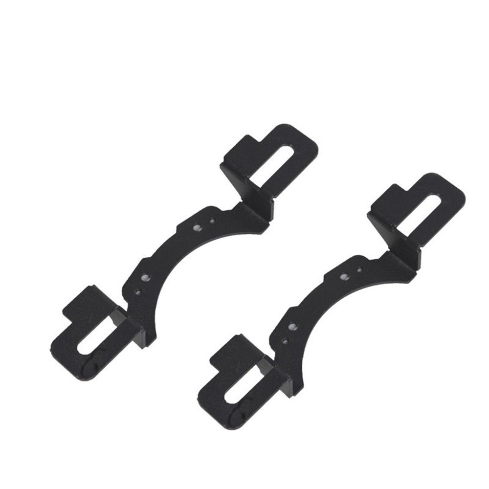 2X 4" Led Fog Light Hidden Mount Brackets For Jeep Wrangler Jk 13-17 10Th Bumper