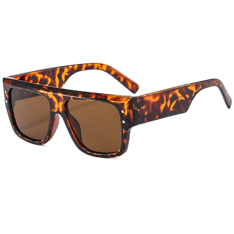 1/3pcs Classic Square Frame Sun Glasses Wide Leg Design Fashion Eyeglasses Women Rice Nail Sunglasses New Sunglasses Female