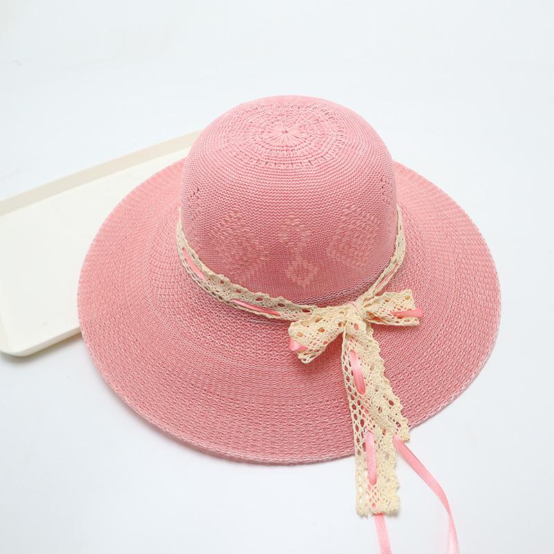 Women's Straw Hat with Large Brim, Summer Shading, Sweet and Versatile Cool Hat, Seaside Beach Hat, Sunscreen Hat, Women's Model
