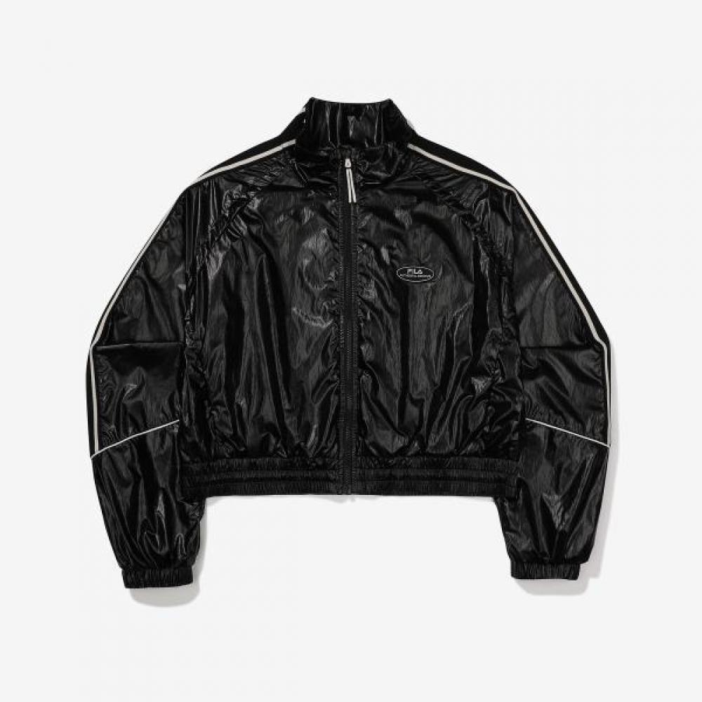 Fila Tape Glossy Stenneck Windbreaker SHINYBLACK/100