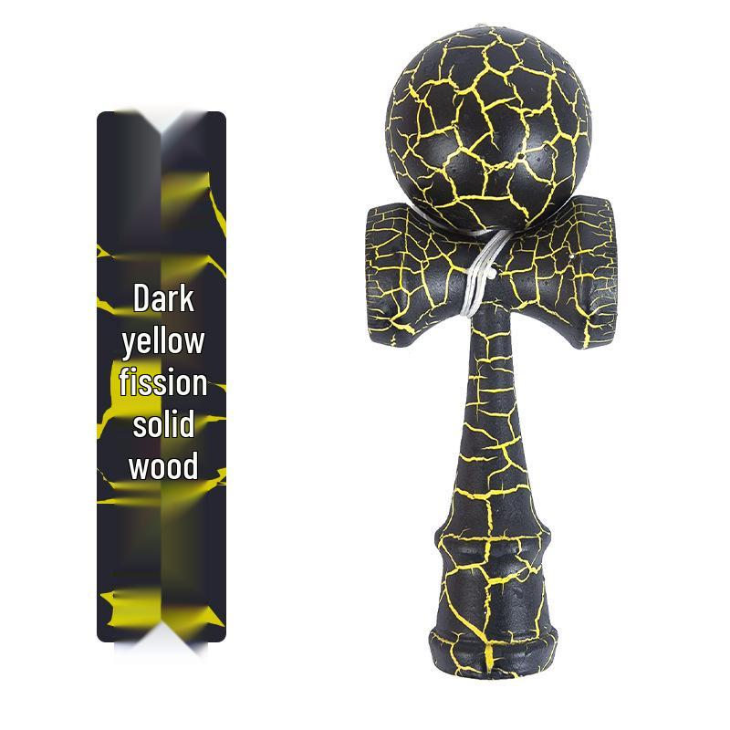 

Японская деревянная кендама: Развивающая игрушка для детей и взрослых. Улучшает координацию рук и глаз посредством соревновательных упражнений с мячом.