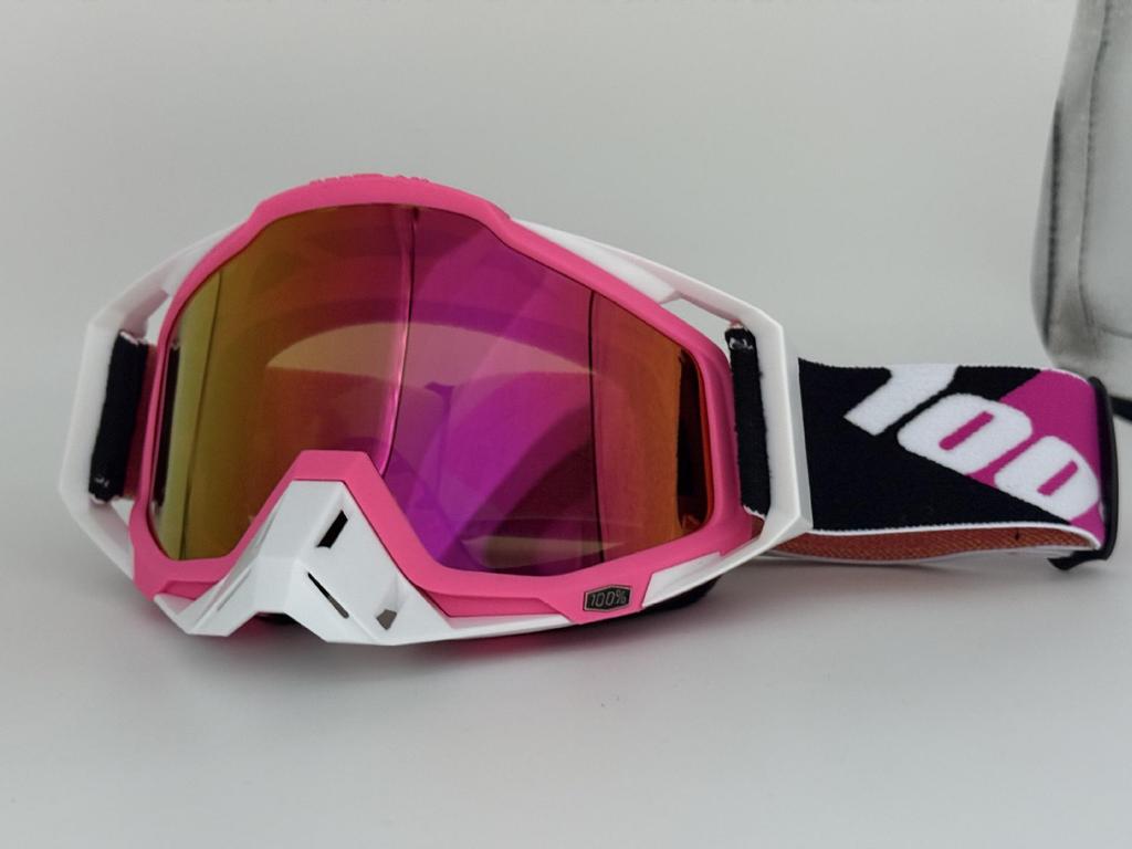 Gafas de Moto y Esquí a Prueba de Viento Transfronterizas: 100% Todoterreno, Equitación al Aire Libre y Protección para Descenso