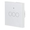For Tuya Zigbee Light Switch 3‑Gang EU Remote Control Touch Switch 100‑240V 50HZ 60HZ