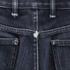 LANVIN ACNE Straight denim pants w30 Indigo Button fly jeans Men's Used