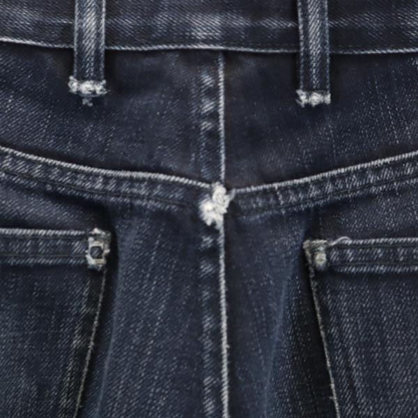 LANVIN ACNE Straight denim pants w30 Indigo Button fly jeans Men's Used