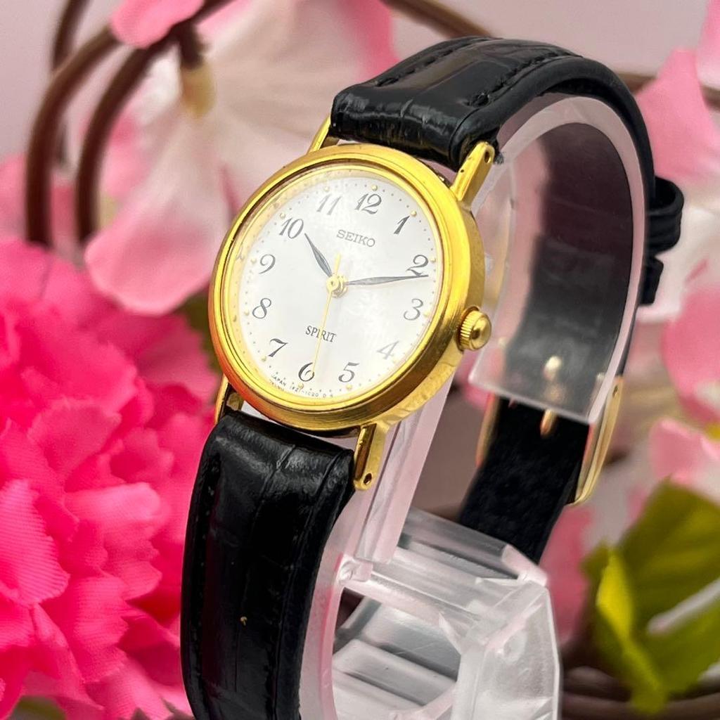 [USED]SEIKO Spirit [Working Condition] Watch, Gold, A-29