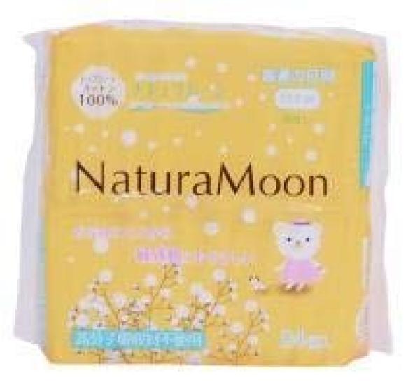 

Japan Green Pax Natural Moon Daytime Sanitary Napkins 24 count x 8 packs (without wings)