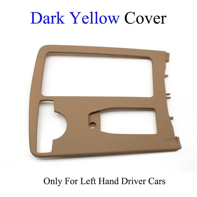 Car Accessories Center Console Cup Holder Cover Shutter Outer Frame Panel For BENZ W204 C C180 C200 C220 E W207 W212 E260 E300