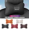 For Mercedes Benz Car Seat Cushion Headrest Neck Support Neck Pillow Auto Accessories AMG A B C E S G Class A180 CLK CLA GLE GLC