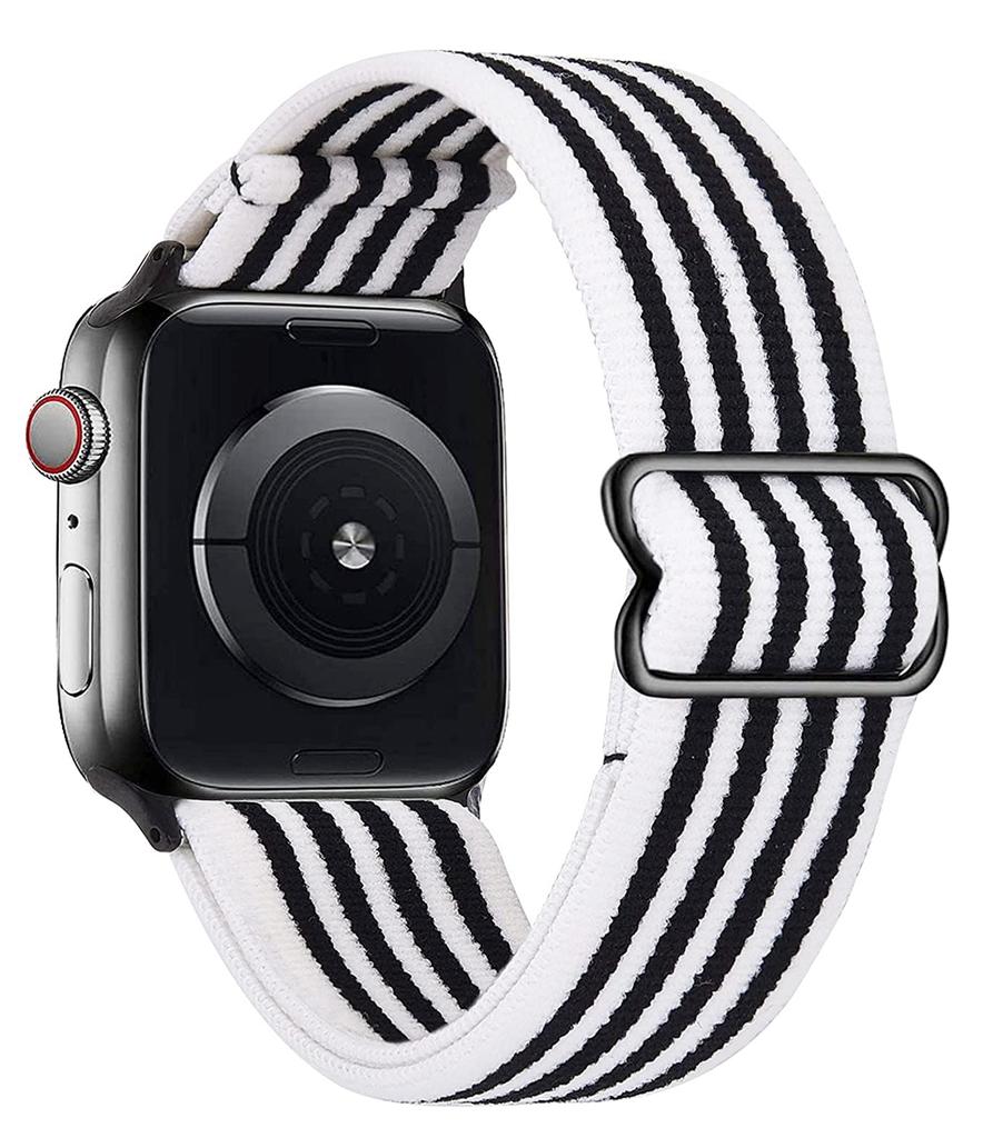 Scrunchie Strap for Apple watch ultra 2 band 49mm 44mm 40mm 45mm 41mm 46mm Elastic Nylon bracelet iWatch series 3 6 se 7 8 9 10
