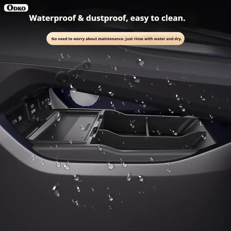 Silicone Storage Box 2025 FOR Geely Preface Center Console Modification Anti-slip Pad Accessories Organizer Decoration