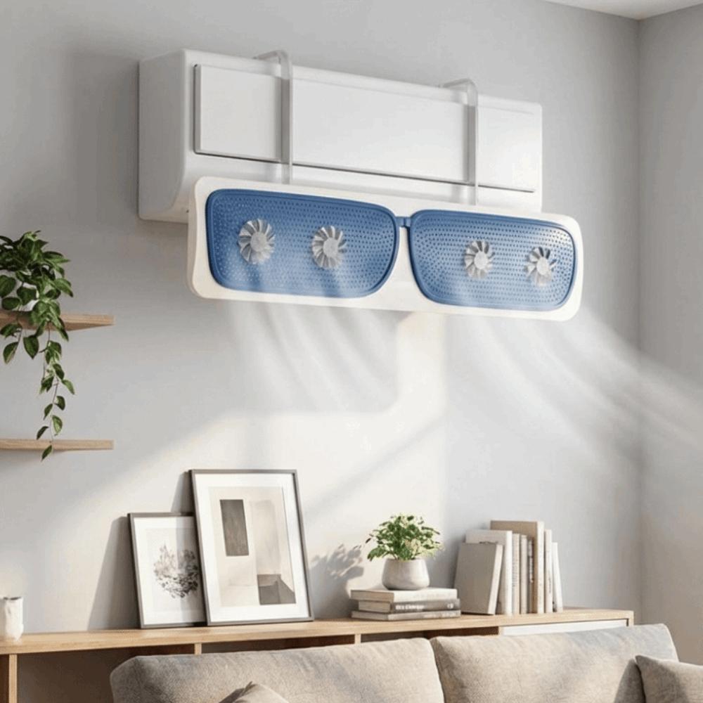 Anti Direct Blowing Air Conditioner Outlet Baffle Silent Wind Direction Baffle  Babies