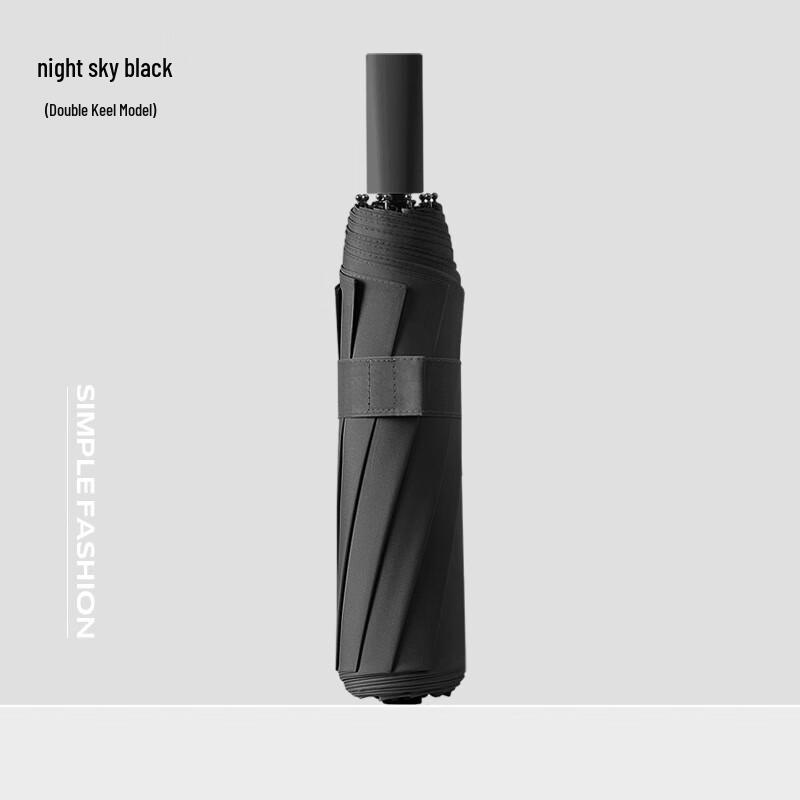 Nanqiao NQ-810 10-Rib Manual Foldable Sun & Rain Umbrella