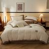 Thickened Milk Fleece Bed Four-Piece Set Coral Flannel Quilt Cover Bed Sheet Three-Piece Set