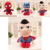 Colorful Avengers Plush Toy Collection With Spiderman Captain America Ironman Design