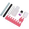 Nail File Professional Nail Art Dust Brush Manicure Grinding Nail Polish Removal Tool