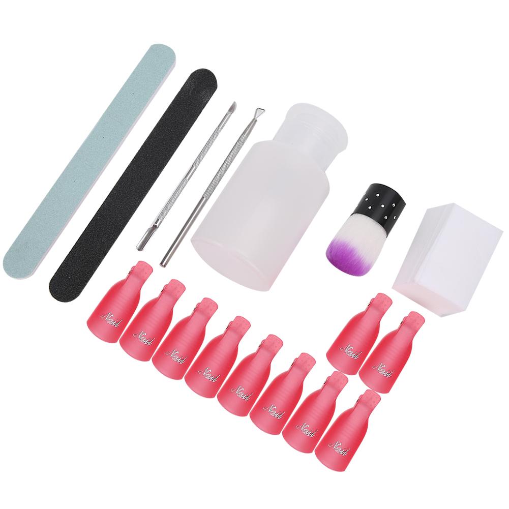 Nail File Professional Nail Art Dust Brush Manicure Grinding Nail Polish Removal Tool