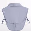 Perfect Match Women Business Fake Collar Girls Lapel Half Shirt Detachable Collar Formal Suit Lapel False Collar Removable Half Shirt Fuax Col