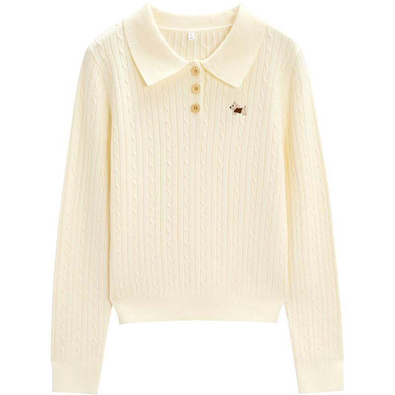 IEF 2025 Winter/Spring Korean Style Versatile Knit Top